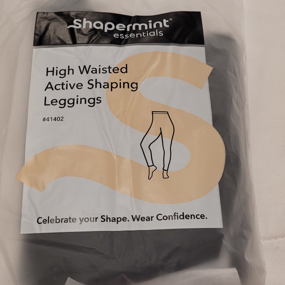 NWT Shapermint Essentials Black Shaping Leggings